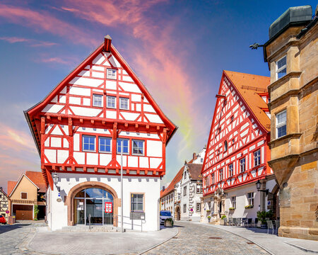 Altstadt, Wolframs Eschenbach, Deutschland 