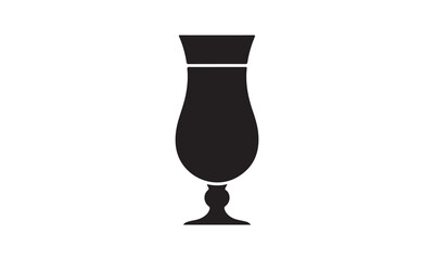 Obraz premium Simple antique vase silhouette on white background for design and decoration purposes elegant home decor object