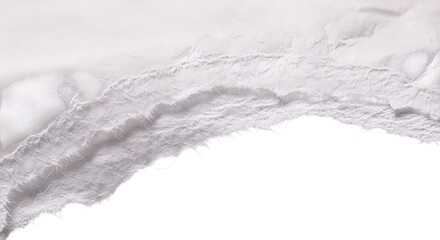 Obraz premium Torn paper edge PNG transparent background