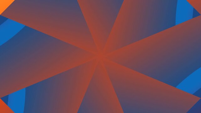 Orange Radial Gradient Burst Loop 