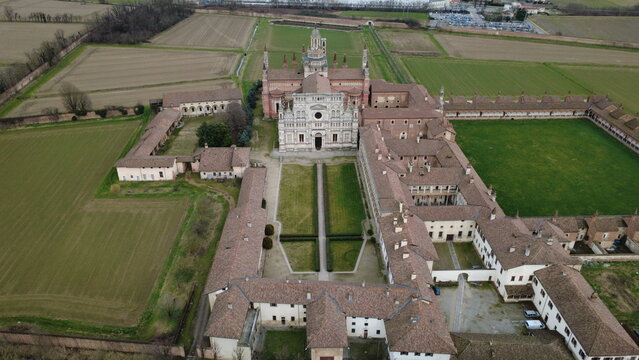 The Certosa di Pavia (Gratiarum Carthusia - Monastery of Santa Maria delle Grazie) is a historic monumental complex comprising a monastery and a sanctuary. It is located in the municipality of Certosa