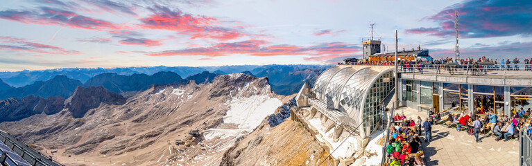 Zugspitze, Gipfel, Grainau, Deutschland 