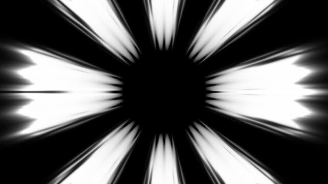 Slash 2d cartoon game effects, dynamic slash burst white 2d fx collection animation transparent on black background. cartoon flash FX burst explosion animation liquid elements. 4k