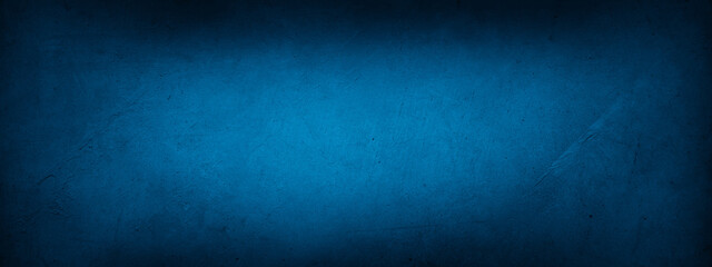 Blue textured concrete wall background