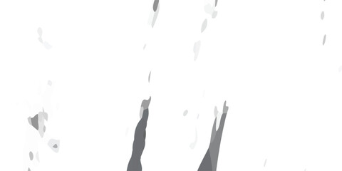 Textured grey paint splatters and brush strokes on a white background abstract grunge pattern black chalk