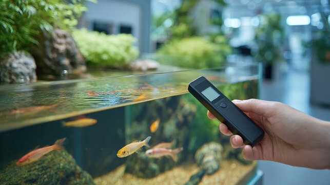 Capture the beauty of nature through technology with a simple click. Experience virtual aquarium adventures and learn about fish behavior.