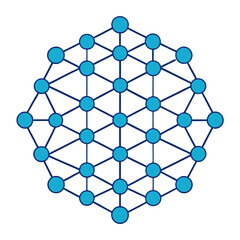 Dot pattern on white background
