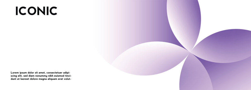 futuristic abstract posters circles. Color gradient round shapes. Blurred spheres. Soft colored circles for creative graphic design. Vector illustration