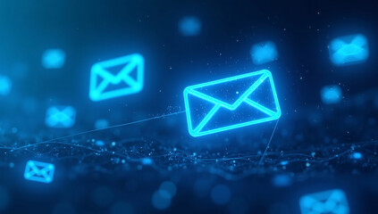 Blue Mail Icon
