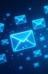 Blue Mail Icon