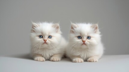 Fototapeta premium two little kittens