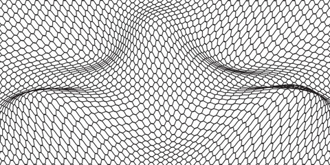 Mesh texture for fishing nets. Seamless pattern for sportswear or soccer goal, volleyball net, basketball hoop, hockey, athletics. Abstract net background for sports © Bunga