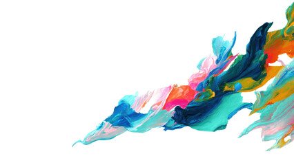 Fototapeta premium Colorful paint splash design element