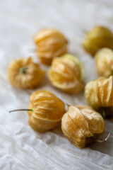 Close-Up of Physalis Peruviana Fruit