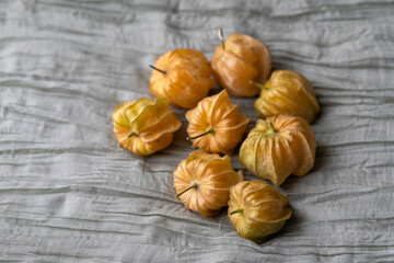 Close-Up of Physalis Peruviana Fruit