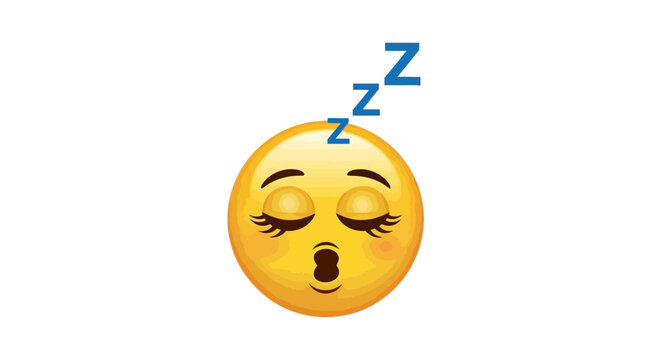 Sleeping face emoji
