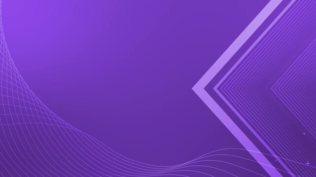 Gradient modern abstract line wave arrow background animation