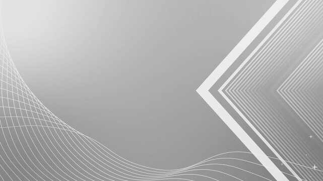 Gradient modern abstract line wave arrow background animation