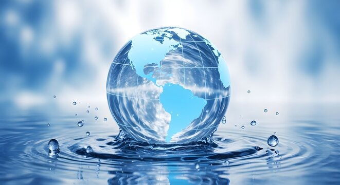 World water day celebrating earth's life force conservation protection and sustainable use