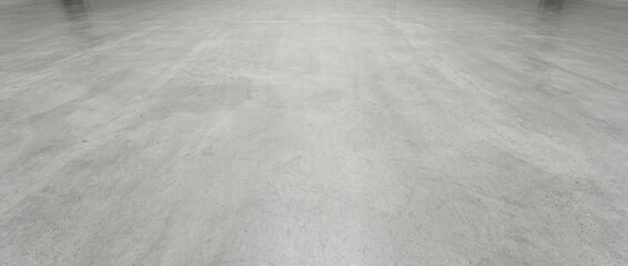 Obraz premium Smooth concrete surface preparation industrial warehouse floor process minimalist environment upward perspective construction techniques for enhanced durability