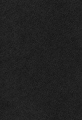 Fototapeta premium Black felt fabric seamless texture background. Blank dark gray felt surface pattern.