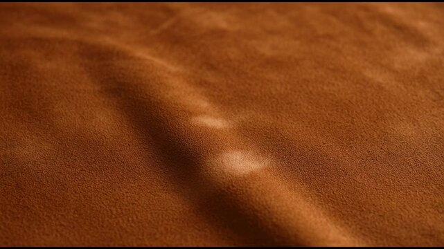 Brown leather texture background closeup.