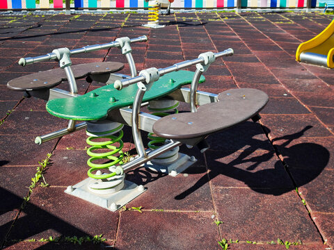 Parque infantil en Torremolinos, Espa&ntilde;a