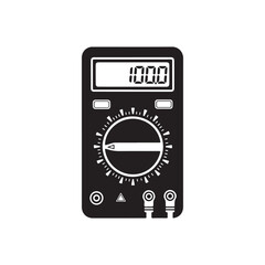 Obraz premium Multimeter icon on operational 