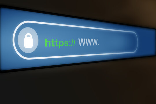 HTTPS Address Bar , internet browser address bar
