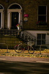 Fototapeta premium Bicycle parked in Dublin 