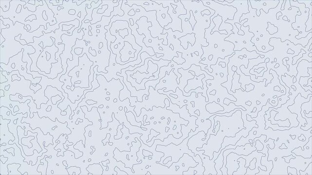 Clean abstract moving topographic map lines forming a seamless light grey background pattern