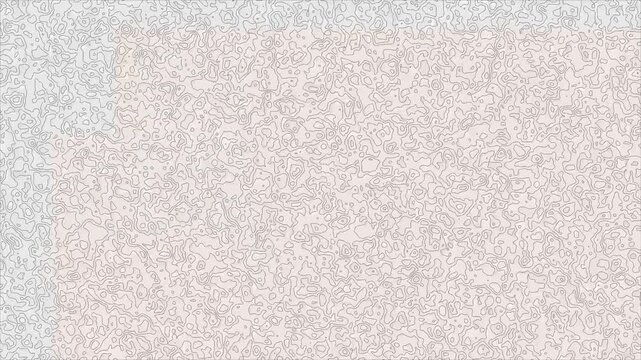 Modern digital art animation of abstract topographic terrain with flowing contour lines and subtle color shifts