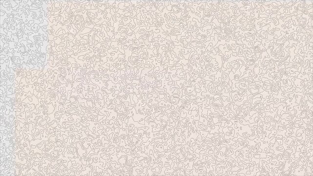 Abstract seamless topographic contour line background animation with subtle organic morphing patterns