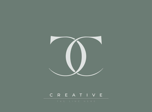 CC Creative Luxury Logo. This logo crafted for creative branding and luxury business identity. Ideal for boutique fashion labels, premium stationery, corporate mark, and marketing materials.
