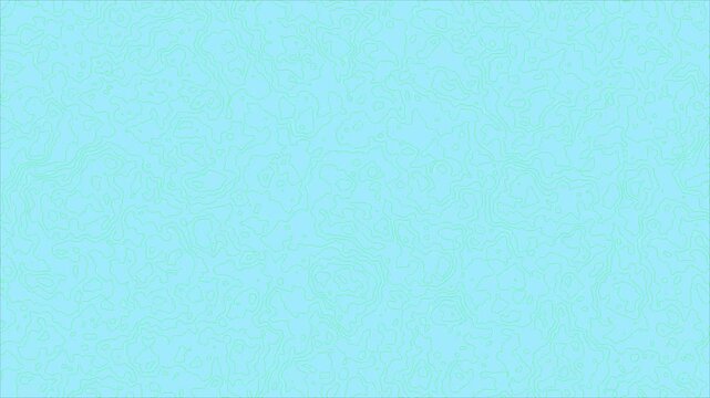 Modern abstract topographic map lines moving smoothly in a seamless digital heatmap background loop