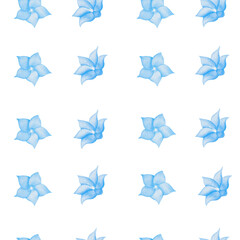 Obraz premium seamless watercolor pattern, bumblebee, dragonfly, flowers, butterfly, spring, summer