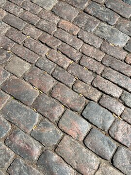 Worn street pavers
