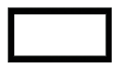 Obraz premium Dark rectangular shape within a dark frame, creating a sense of depth and negative space