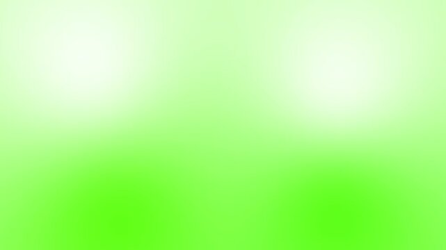 Vibrant green gradient background with smooth transition to white