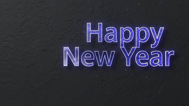Abstract blue geometric triangles exploding with light on dark textured background