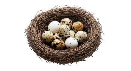 Obraz premium Easter cross with white cloth isolated on transparent background