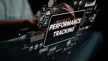Hands on Keyboard with Performance Tracking Digital Interface Overlay for Effective Data Analysis...
