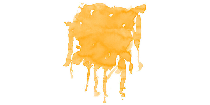 Orange ink splash liquid texture abstract art backdrop organic drip fluid design graphic element