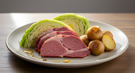 meat and vegetables for St Patrick&rsquo;s Day Meal