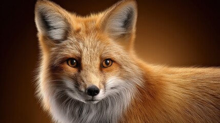 Majestic Red Fox Portrait - Close-up Wildlife Photography