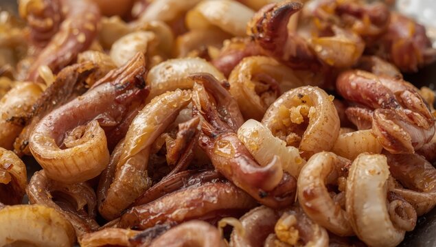 Andalusian-style mini cuttlefish - Traditional Spanish tapas