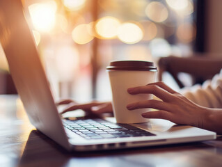 Working with Coffee in Hand 