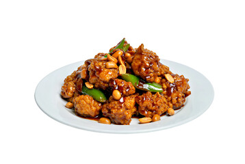 Crispy Kung Pao Chicken: Sweet-Savory Stir-Fry with Peanuts and Bell Peppers