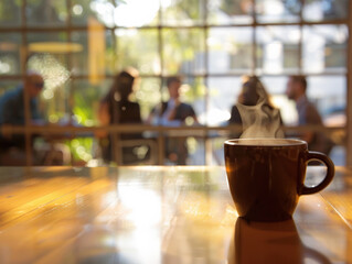 Coffee Shop Conversation 