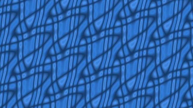blue chain link pattern